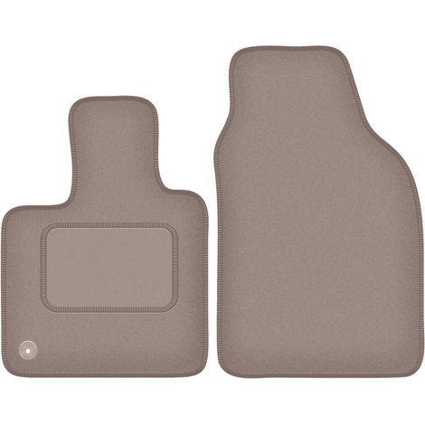 Tappetini anteriori beige per: Fiat E-500 / 500 Electric hatchback (2020-) (1/5)