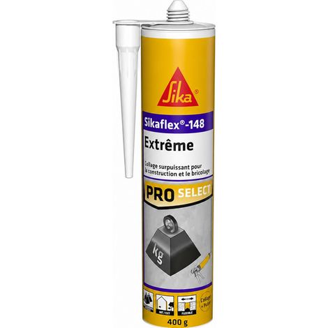 Sikaflex 141 PVC weiß, 380g Kartusche.