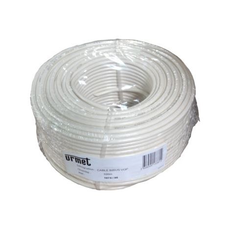 couronne de cable - pour installation 2voice - 100 mètres - urmet 1083/90 (1/2)