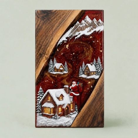 Nouvelle pancarte décorative de Noël - Pancarte de Noël - B -