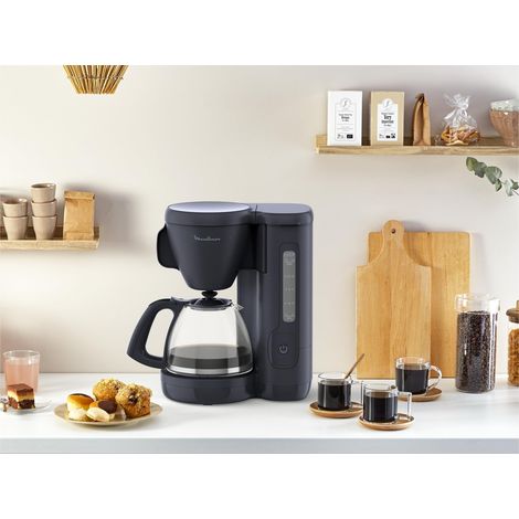 Cafetera de Goteo Moulinex Morning FG2M0810 1,25L 1000W Jarra de Cristal
