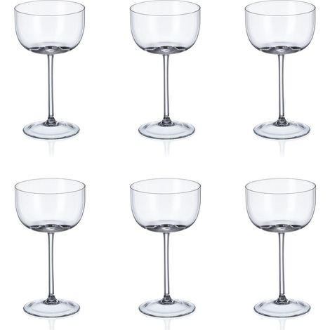 Lot de 6 Coupettes à Champagne 290 ml Design Uni Boule pour Cocktail et Réception - PANGIVO (1/4)