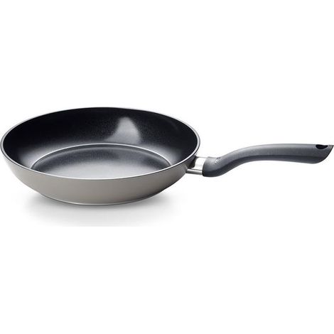 Fissler Padella Essential 28 cm Grigia in Alluminio Rivestimento Ceramico senza PFAS-PTFE Induzione