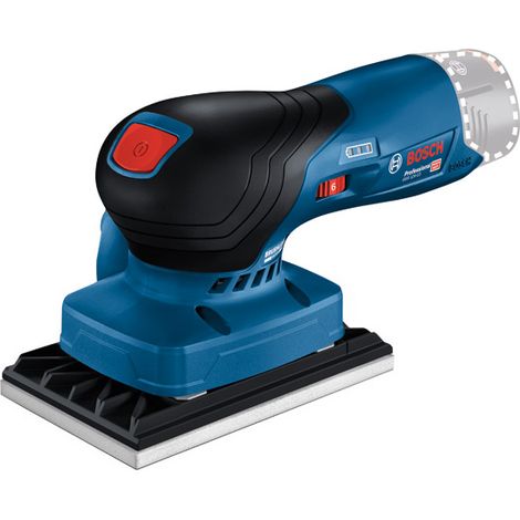Bosch Professional 12V System GSS 12V-13 - Lijadora orbital a batería (Brushless, 3 platos, bolsa para polvo, en L-BOXX)