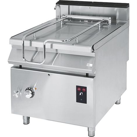 Sauteuse Basculante Gaz, Capacité 120 Litres, avec Cuve en Inox Motorisée - Virtus