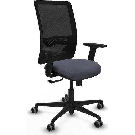 Silla de oficina piqueras y crespo Zulema negro nylon malla (1/2)