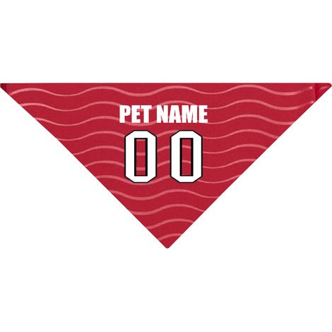 Bavoirs personnalisés pour animaux de compagnie, décorations pour chats et chiens, écharpes de fête - DZ-7 - 63x43cm (bord cousu simple côté)
