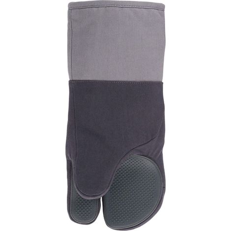 Gant de Cuisine en Silicone Anti-pincement Easy Grip, résistant à la Chaleur jusqu'à 250 °C, Manchette Confortable, Lavable en Machine, Main Droite Uniquement (1/5)