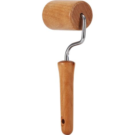 Rouleau à pâtisserie et à pizza, ustensile de cuisine en bois (1/5)