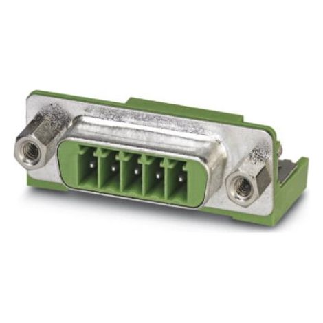 Connecteur Sub-D Mâle Phoenix Contact 5 voies Traversant Droit ( Prix pour 1 )