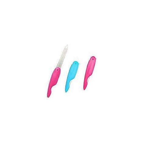 Revolutionäre Nagelpflege: Doppelseitiges Profi-Werkzeugset, klappbare Nagelfeile aus Edelstahl, ideal für unterwegs, robust und langlebig – für Damen und Herren.