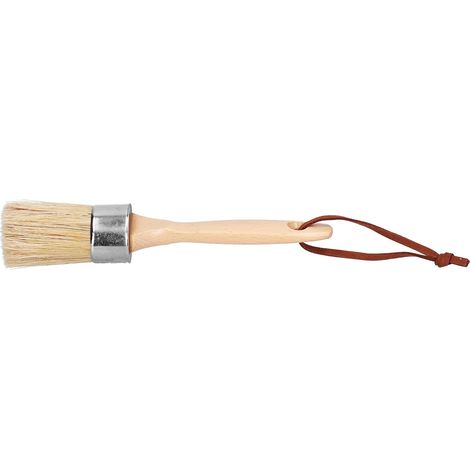 Buchenholzpinsel, ergonomischer Holzgriff, Pinsel für Heimdekoration, Schränke, Möbel mit komfortablem Griff, zum Streichen und Lackieren (1/5)