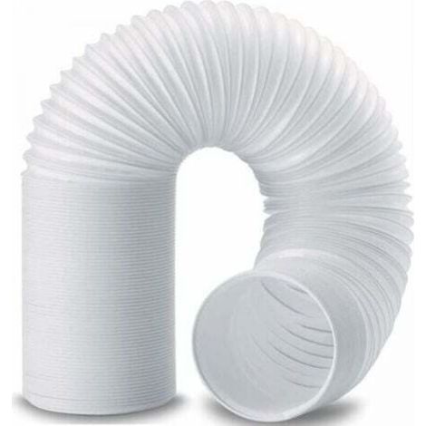 [JAMAIS UTILISÉ] Tuyau Climatiseur Mobile, Diamètre 150mm Tuyau d'Evacuation en PVC Flexible Tube De Ventilation Longueur de 2M Universel Tuyau Kit Pour Climatiseur Mobile Extracteur d'Air Sèche-linge (1/4)