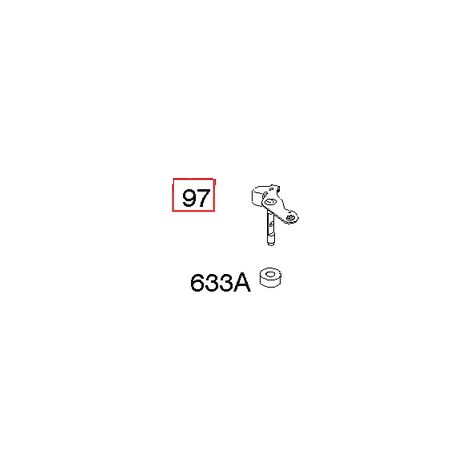 Original BRIGGS & STRATTON Rasenmähermotorstange 496861