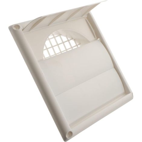 Couvercle d'évent à persiennes grille aeration grille de ventilation absorbeur fenêtre couvercle d'évent de sécheuse à persiennes couvercle d'aération de sécheuse extérieure abdos (1/5)