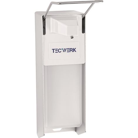 Nom Désinfecteur et distributeur H165xL95xP290env.mm ABS avec levier blanc 1l TECWERK (1/5)
