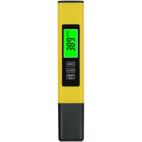 Neuer 3-in-1-Wasserqualitätsanalysator (TDS, EC, Leitfähigkeit) mit Temperaturkompensation und Hintergrundbeleuchtung