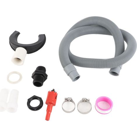 Collecteur de pluie circulaire pour descente, diamètre 100mm, système de récupération d'eau avec connecteur et tuyau, installation facile. (1/4)