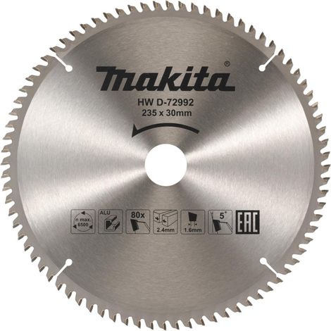Makita piła tarczowa do aluminium 235x30x80z economy (1/4)