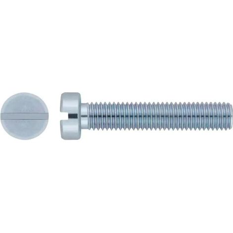 CHAVESBAO tornillo zincado cabeza cilindrica din 84 3x16 , Tornillo zincado cabeza cilíndrica DIN 84 3 × 16 mm (2.000 unidades), un tornillo de acero diseñado para ofrecer fijacion