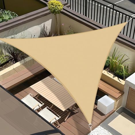 UMI Voile d'ombrage Imperméable Carré 3x3m Toile Ombrage PES avec 95% Protection UV pour Jardin Terrasse Balcon Patio Extérieur - Anthracite