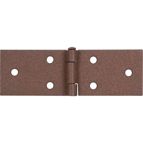 Tischband DURAVIS® 32 x 100 x 1,5 mm, Material: Stahl, blau verzinkt, Oberfläche: rostbraun