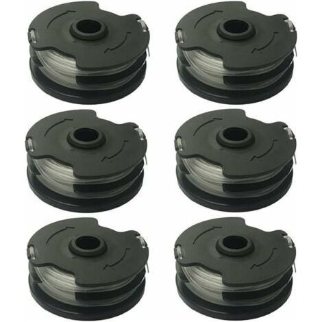 Bobines de fil de rechange pour débroussailleuse PRTA 20-Li – Nylon polyamide 1,4mm – Lot de 6 pour coupe précise (1/4)