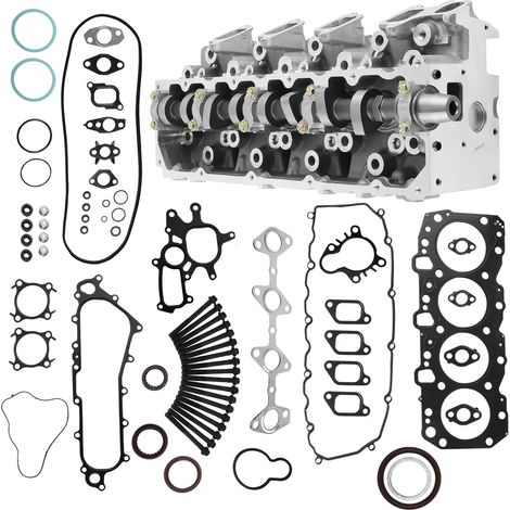 Complete Cylinder Head & Gasket Kit for Toyota Land Cruiser 4 Runner 1KZ-T 3.0L (1/5)