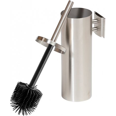 Brosse WC Silicone & Support Mural Inox - Probbax (1/2)