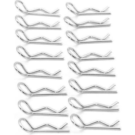 R type car body clip loop pin universal 1/8 1/10 1/18 scale model car body locking pin wave pin body loop (1/5)