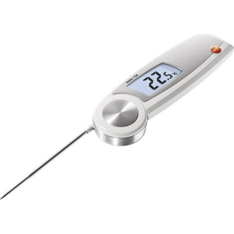 Testo 104 termómetro plegable metálico preciso y robusto