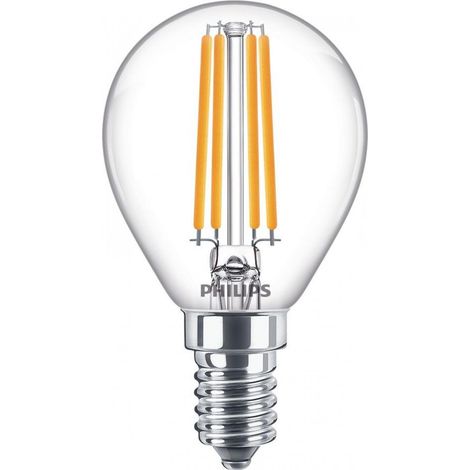 Lampara Led Esferica E14 Ln 4000k 806lm Transp Fil 6,5 W (1/2)