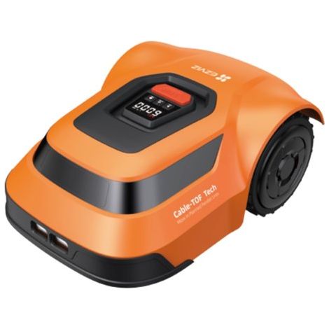EZVIZ RM600 Tondeuse a Giardino Robotizzata Intelligente, Autonoma e di Colore Arancione