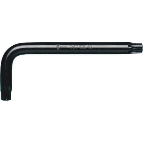 Wera 967 Winkelschlüssel TORX, BlackLaser, TX 6, Länge 42 mm (1/4)