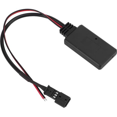 Kit Bluetooth 5.0 Voiture Module AUX 3 Broches ABS Noir Anti-usure Remplacement E39 E46 E38 E53 (1/5)