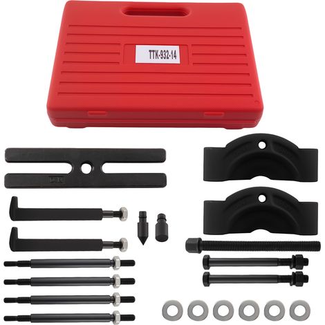 14PC Bearing Gear Puller Separator Remover Tool Set Drop Forged 40Cr Steel (1/5)