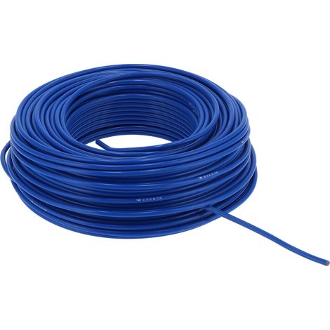Câble électrique cuivre 7 conducteurs PVC isolé, accessoire d'alimentation 100m, BVV 1x10, AC300V, fil rigide pour installation domestique et industrielle. (1/5)
