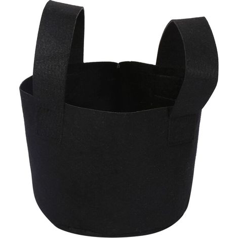 Sac en Plastique Végétal 1MM Noir Taille 14x18cm 1 Gallon Idéal pour Jardinage et Potager (1/3)