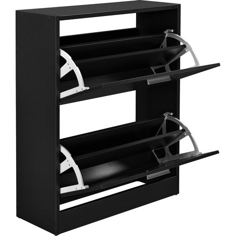 Schuhschrank - Schwarz HTSR-7802 (1/5)