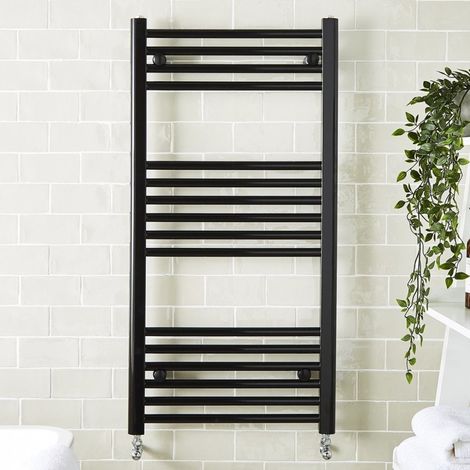 600x1800mm Straight Matt Back Heated Towel Warmer Ladder Rail Radiator