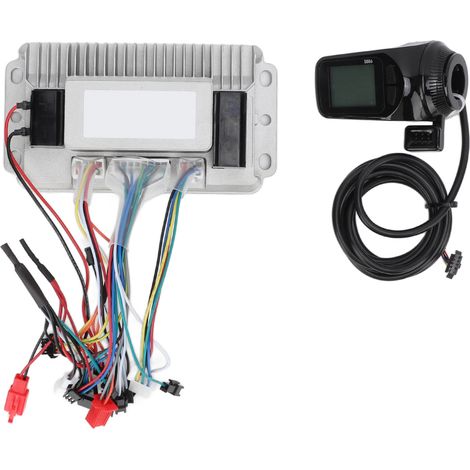 Kit contrôleur sans balais 48V 60V 1000W avec écran LCD, régulateur sinusoïdal 3 modes pour vélo électrique (1/5)