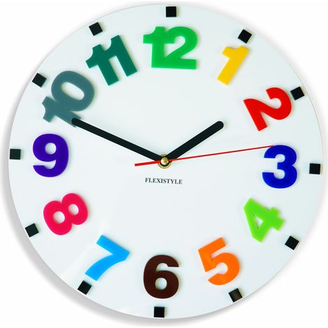Orologio da parete per bambini Numeri (1/5)