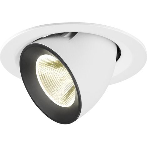 Spot encastré Numinos Gimble M blanc/noir 4000K - 20 deg - 1009586