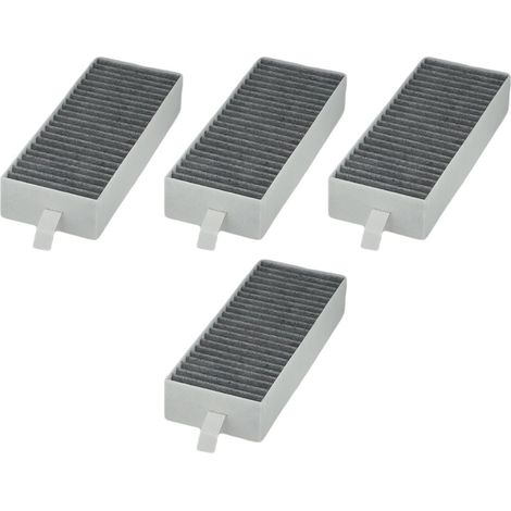 Filtre à charbon longue durée pour Siemens HZ9VRCR0 et Bosch HEZ9VRUD0 (pack de 4) (1/5)
