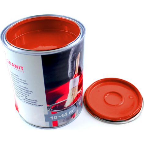 Pintura Claas Rojo RAL 2002 Nopolux Wilckens Granite, lata de 1 litro (1/2)