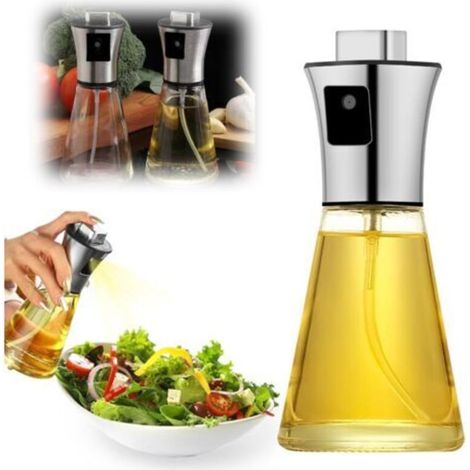 Kitchen Oil Spray, 200ml Stainless Steel Kitchen Oil Sprayer (1/5)