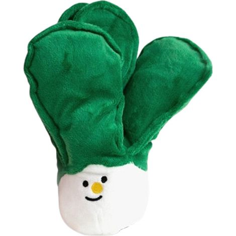 Jouets couineurs pour chiens Multipet en forme de chou chinois et de légume (1/4)