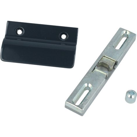 Terrassentür-Set Universalschnäpper Hülse Balkontürgriff Aluminiumgriff Ziehgriff Anthrazit - RAL7016 (1/2)