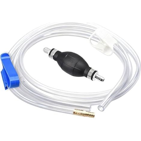 Pompe à essence, pompe d'aspiration d'huile avec jet de 2 m, pompe manuelle portable, pompe à carburant, pompe à vide à essence pour voiture, bateau, moto, pompe d'urgence universelle pour gaz, huile (1/5)