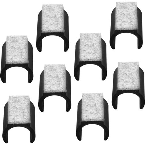 Lot de 8 patins antidérapants en feutre pour pieds de chaises (1/5)